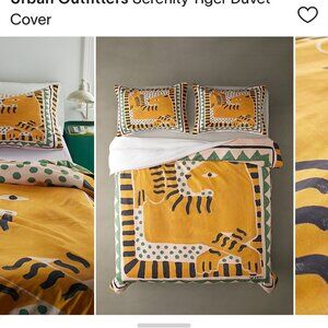 Urban Outfitters Serenity Tiger Duvet Cover Full/Queen